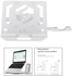 Laptop Office Stand Tray Holder Bracket Support White
