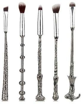 5-Piece Harry Potter Magic Handle Cosmetic Brush Set