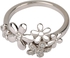 Cacharel Ring For Women, Sterling Silver, Size 8 US, 925CSR346Z