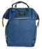 Portable Baby Diaper Bag for Travel - Navy Blue