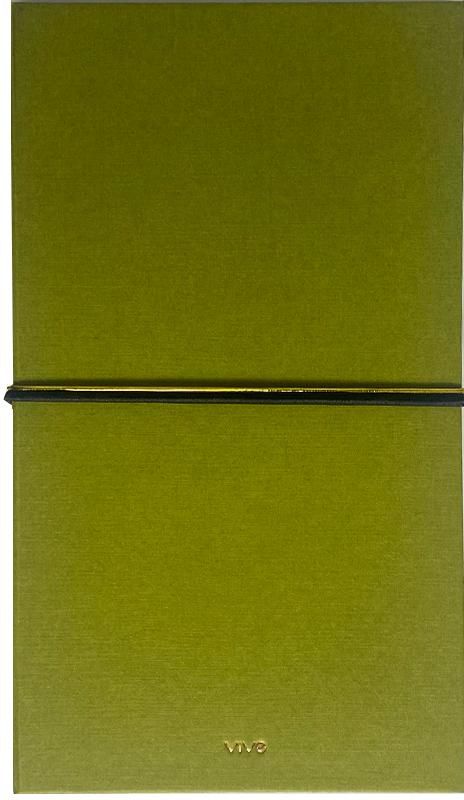 Vive Panache Clutch Journal Olive (Green)