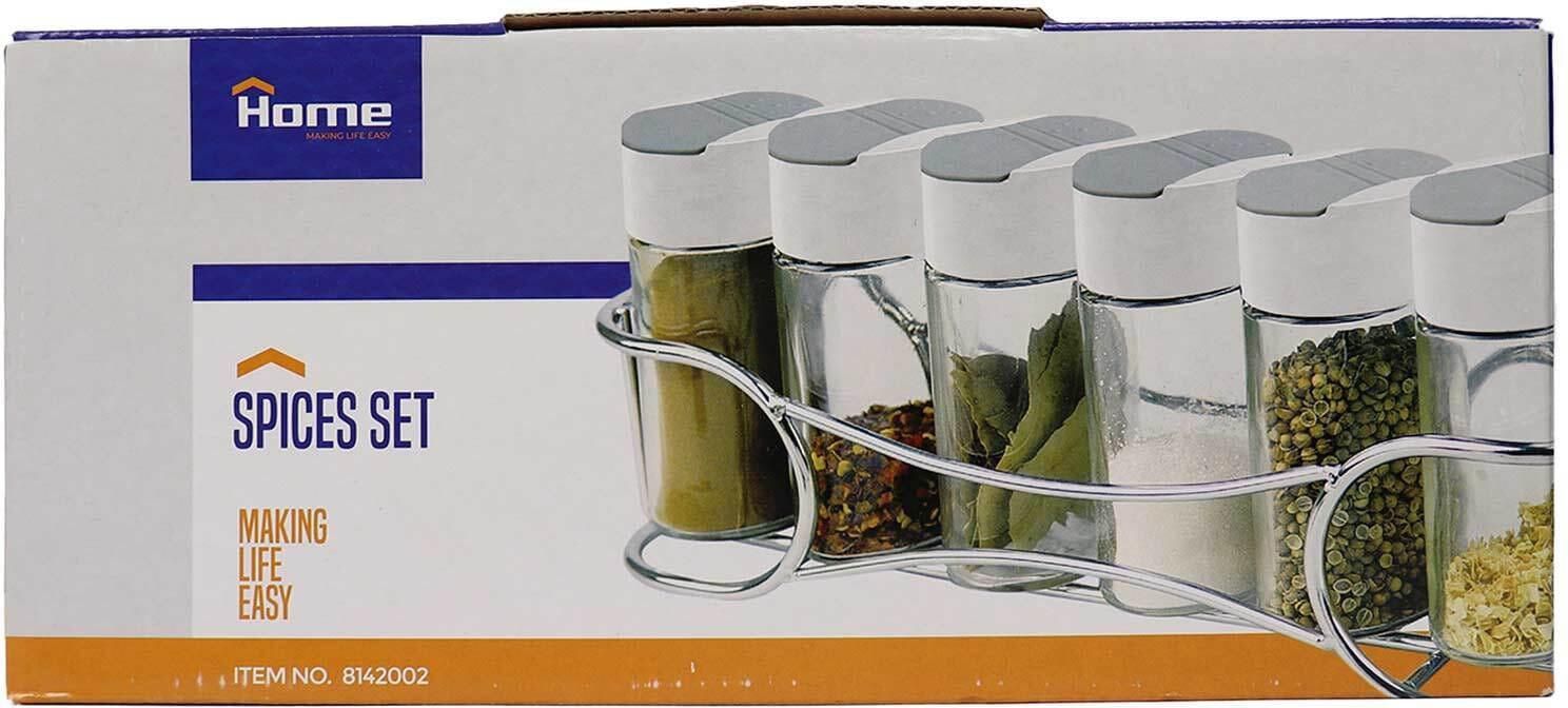 Home Spices Set - 100 ml - 6 Pieces