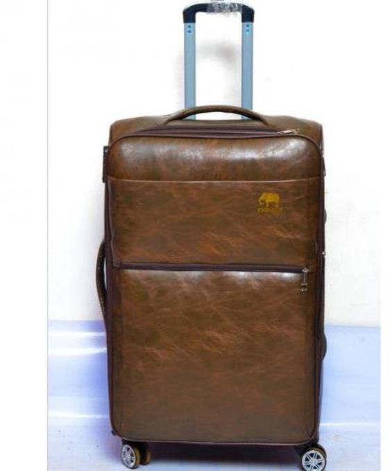 Pioneer Large PU Pioneer leather suitcase