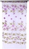 FSGS Purple 1m X 2m Floral Printed Tulle Voile Wall Room Divider Curtain 100 X 200cm 39014