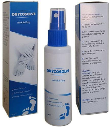 OnycoSolve Anti Fungus Natural Ingredients Spray Toes Nails Repair Skin