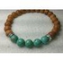 African Turquoise Stretch Bracelet Med Size Gemstone Stretch Bracelet Stack Bracelet Gemstone Stretch Bracelets
