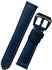 أحزمة ساعة من الجلد الطبيعي - حزام ساعة من الجلد الهجين مقاس 20 ملم متوافق مع ساعة Xiaomi Mibro Air الذكية Reto باللون الأزرق
