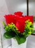 Table Top Artificial Rose Flower- Red