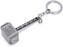 The Avengers Series Marvel Thor Hammer Pewter Keychain (Silver)