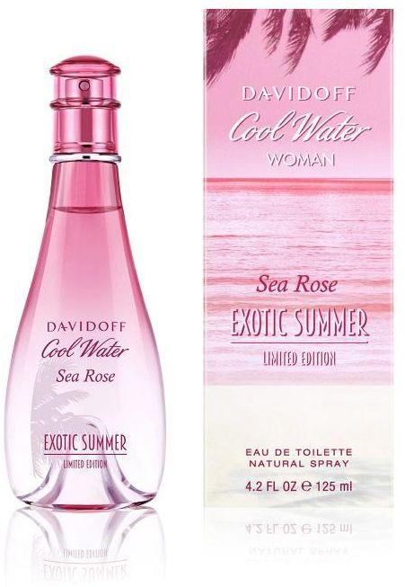 Cool Water Sea Rose Exotic Summer by Davidoff for Women - Eau de Toilette, 125ml