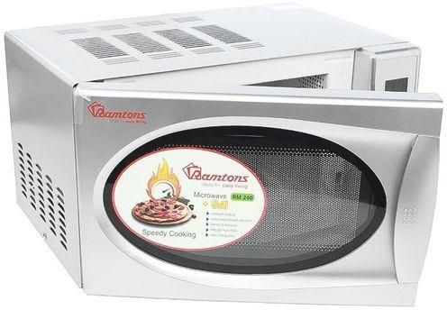 Ramtons RM/240, Microwave With Grill - 20L -Silver