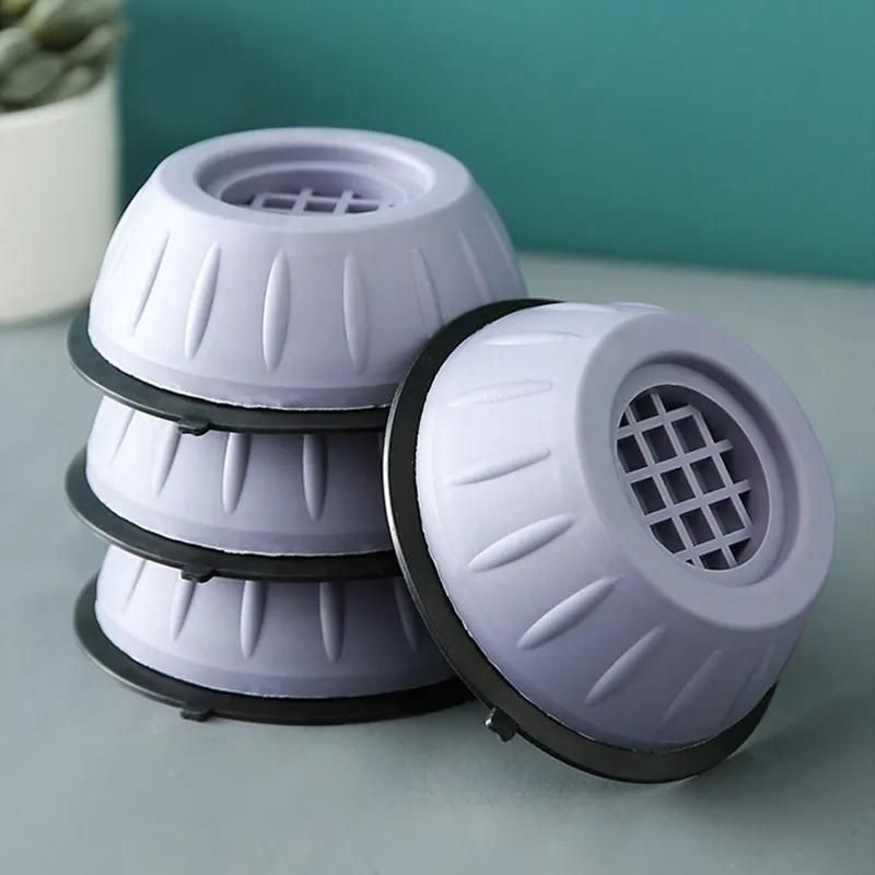4 Pack Washing Machine Anti-Shock Feet Washing Machine Anti-Slip Quiet Anti-Slip Pads Kitchen Room Appliances