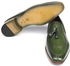 Paul Parkman Men's Tassel Loafer Green Hand Painted Leather 40