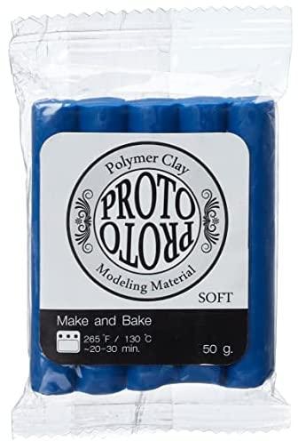 fimo polymer clay dark blue proto