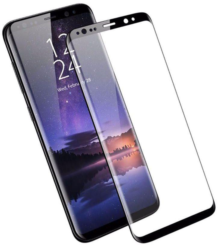 Silk-Screen Full Cover Tempered Glass Screen Protector For Samsung S9 Multicolour
