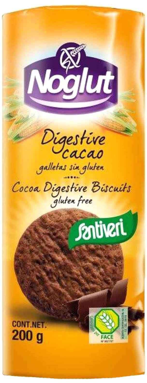 Noglut Cocoa Digestive Biscuits 200g