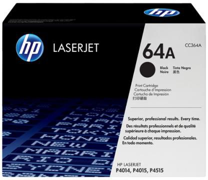 HP 64A Black Original LaserJet Toner Cartridge CC364A