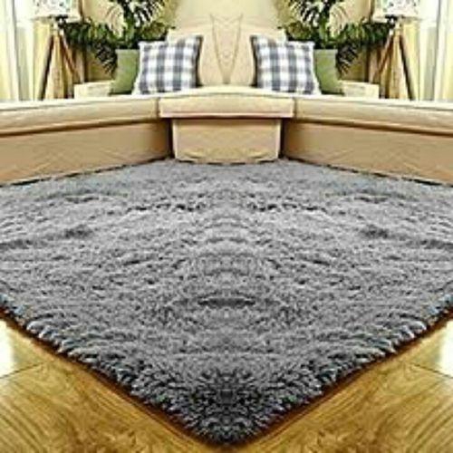 Generic Fluffy carpets-5*8-Grey