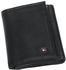 Tommy Hilfiger Men's Oxford Slim Trifold Wallet Leather, Black