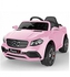 Milano Toys Mercedes Benz Style Ride-on Kids Car With Remote Control - 03292 Pink
