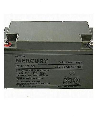 Mercury 65ah/12v Deep Cycle Battery