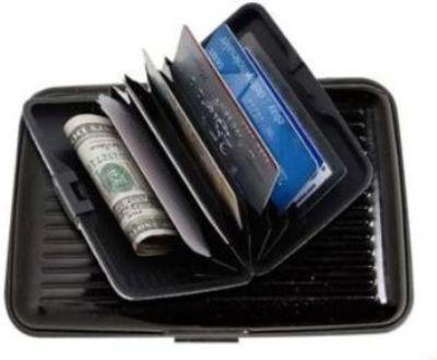 Aluminium credit card wallet case