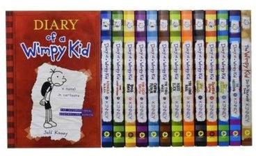 Diary Of A Wimpy Kid Box Of Books Export Edition (1–13 + Diy) غلاف ورقي اللغة الإنجليزية by Jeff Kinney