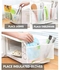 Microwave Oven Cover Dustproof Oil Proof Cloth Storage Cover Household Printing Waterproof Microwave Oven Covers (Random Shape)