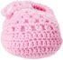Smurfs Baby Crochet Shoes - Fuschia,Light Pink,Pink - 0-3 M (Pack Of 3)