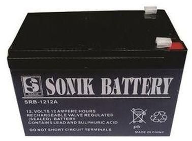 Sonik 12V 12AH Rechargeable Battery