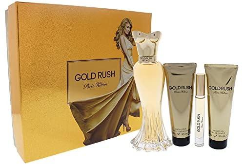 Paris Hilton Gold Rush For Women Eau De Parfum 100Ml+6mlMini+90mlBl+90mlSg Set