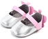 Butterfly Baby Girl Shoes- Silver