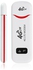 راوتر مودم واي فاي بمنفذ USB يدعم تقنية 4G LTE. أبيض/أحمر