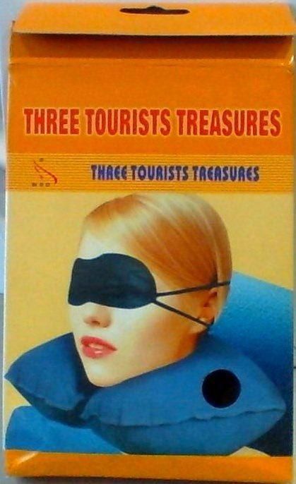 Travel Set with earplug, Eye Shade and neck Pillow​