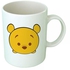 Winnie The Pooh Bear Face Ceramic Mug - Multicolor