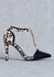 Chain Tbar Pointy Toe Pumps