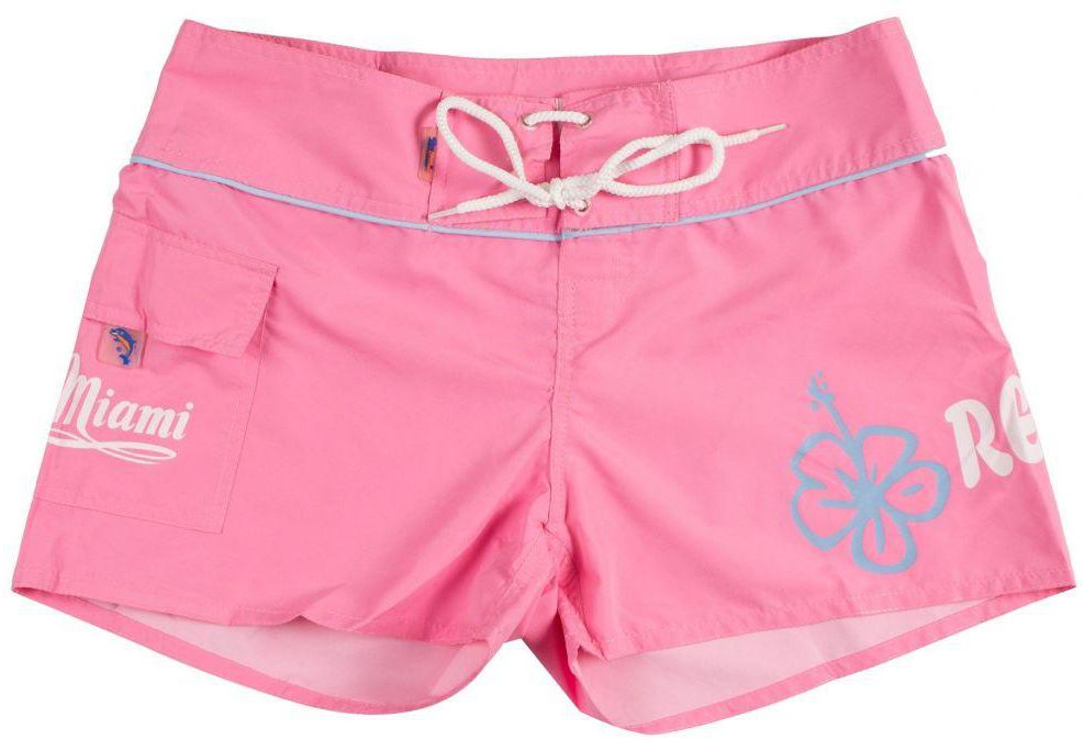 Miami Pink Swim Short For Women