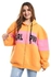 AlNasser Tiger Orange & Pink Fleeced Hooded Sweatshirt