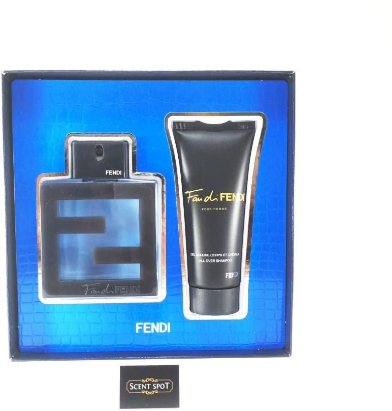 Fan Di Fendi Acqua (Gift Set) - 100ml Eau De Toilette Spray + 100ml All Over Shampoo (Men)