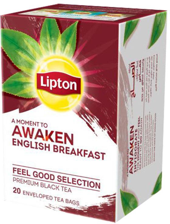 ليبتون شاي الفطور الإنجليزي - 40 جم - (20 كيس × 2 جم) 