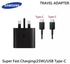 Samsung GALAXY NOTE 20 ULTRA 25W Superfast Charger + Fast Type C -C Cable
