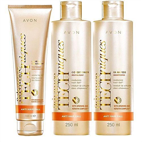 سعر ومواصفات Avon Advance Techniques Anti Hair Fall ( Shampoo 250ml + Conditioner 250ml +Treatment Mask 100ml ) من jumia فى مصر - ياقوطة!‏
