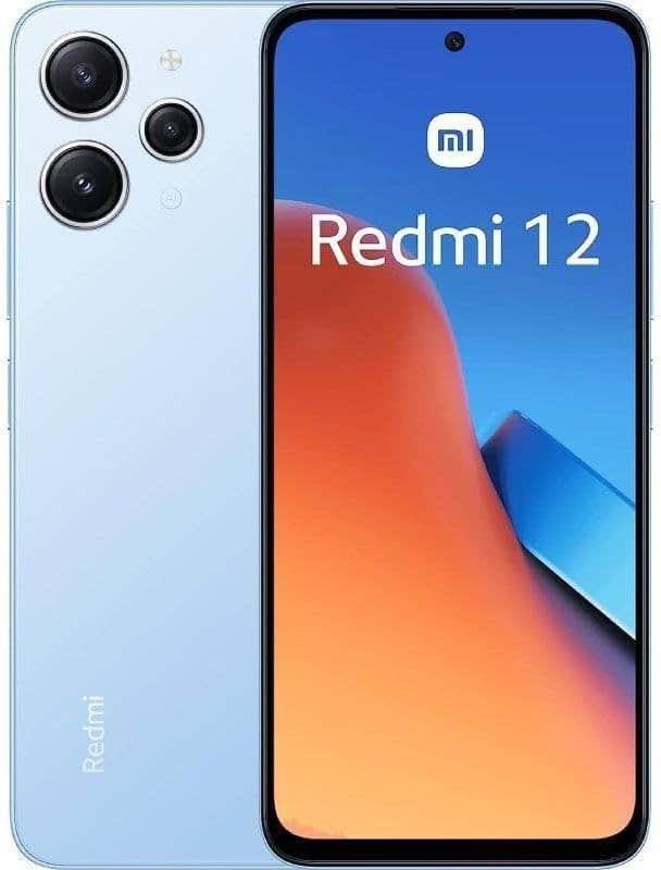 Get Xiaomi Redmi 12 Dual SIM Mobile Phone, 6.79 Inch, 8GB Ram, 256GB, 4G LTE - Sky Blue with best offers | Raneen.com