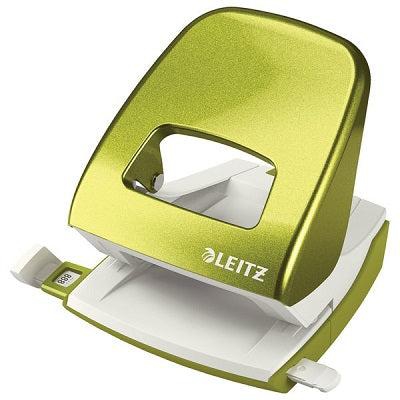 Leitz Hole Metal Punch 30 Sheets - Green