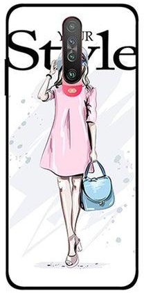 غطاء حماية واقٍ لهاتف شاومي بوكو X2 نمط مطبوع بعبارة "Your Style"