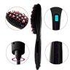 Beauty Star Comb Hair Straightener With LCD Display - Black