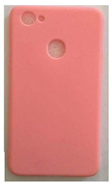 StraTG StraTG Pink Silicon Cover for Oppo F7 - Slim and Protective Smartphone Case