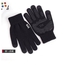 Heather Knitted Touch Sensitive Multi-Purpose Gloves For Protection-Black