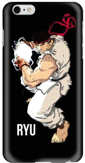 Stylizedd  Apple iPhone 6 Plus Premium Slim Snap case cover Matte Finish - Street Fighter - Ryu (Black)  I6P-S-223