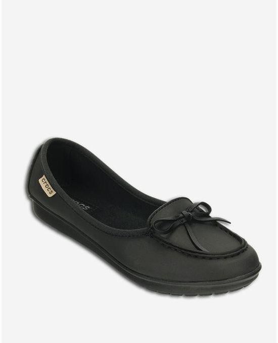 Crocs Wrap Color Lite Ballet Shoes - Black